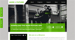 Desktop Screenshot of hope-future.us