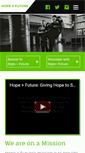 Mobile Screenshot of hope-future.us